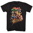 thumbnail image 1 of Street Fighter Stftr Black Adult T-Shirt, 1 of 3