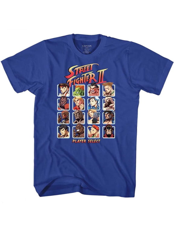 Street Fighter Super Turbo Hd Select Royal Adult T-Shirt