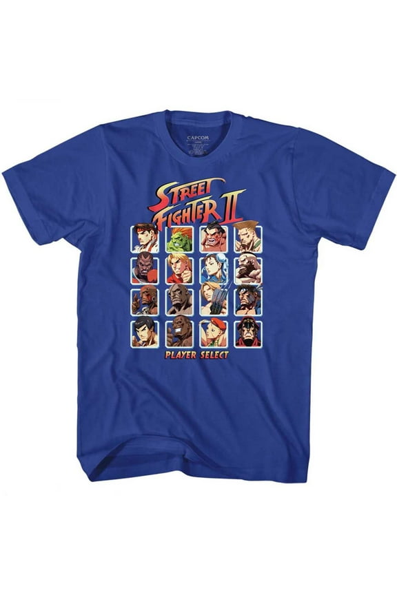 Street Fighter Super Turbo Hd Select Royal Adult T-Shirt