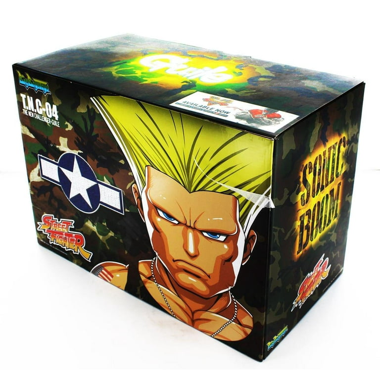 BigBoysToys Street Fighter T.N.C-04 Guile Figure with LED