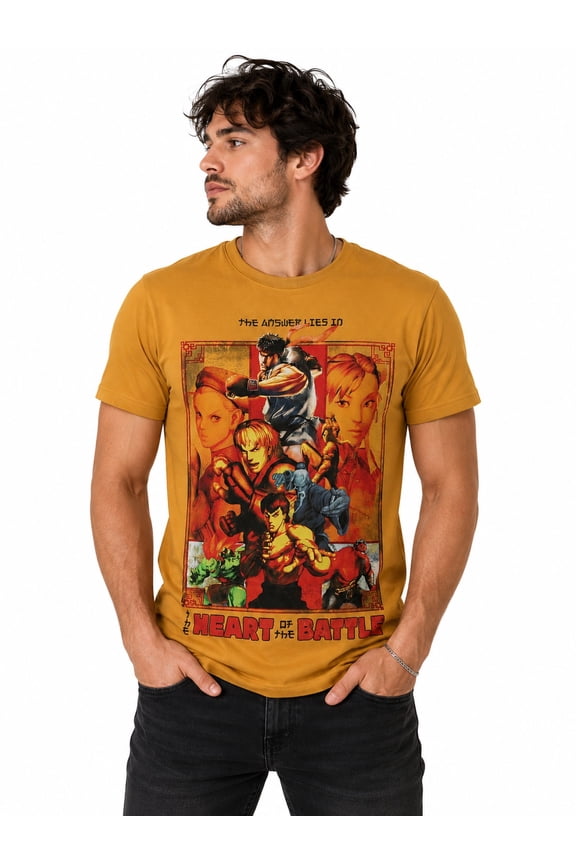 The Answer Lies in the Heart of the Battle Men's T-Shirt (XL)