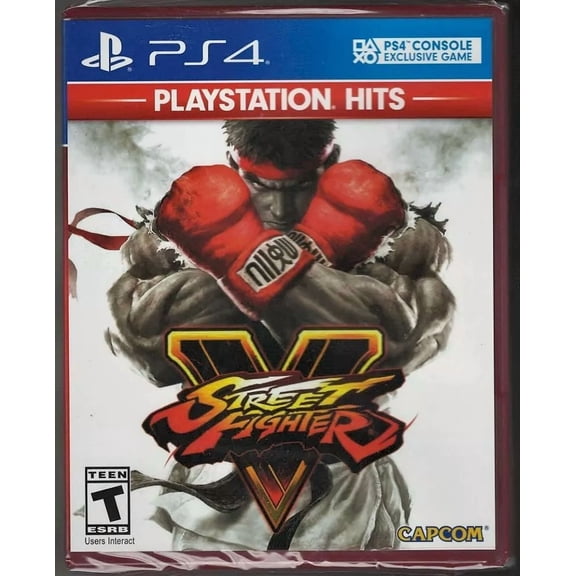 Street Fighter V (PlayStation Hits) PS4 (Brand New Factory Sealed ) Pl