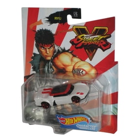 Street Fighter V Series 1/5 Hot Wheels (2019) Character Cars Ryu Toy Car - (Damaged Packaging)