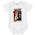 thumbnail image 1 of Street Fighter Video Game Ryu Savage Romper Boys or Girls Infant Baby Brisco Brands NB, 1 of 6