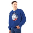 thumbnail image 1 of Street Fighter Vintage Video Game Men Big & Tall Sweatshirt Brisco Brands 5X, 1 of 5