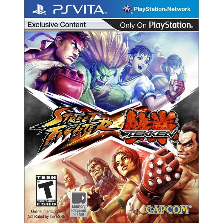 Street Fighter X Tekken, Capcom, PlayStation Vita, [Physical