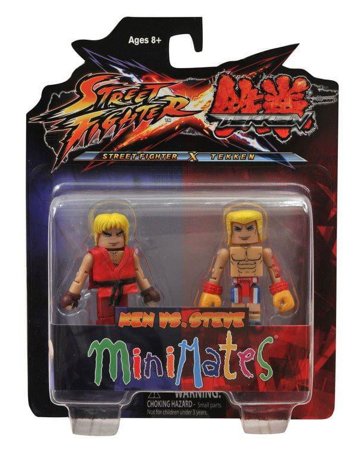 Mini Cubo 3D Ken Vs Vega: Street Fighter 2 - EV - Toyshow Tudo de