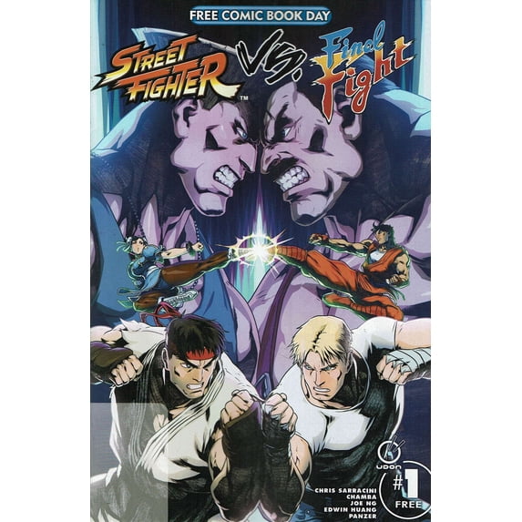 Street Fighter vs Final Fight #1 VF ; Udon Comic Book