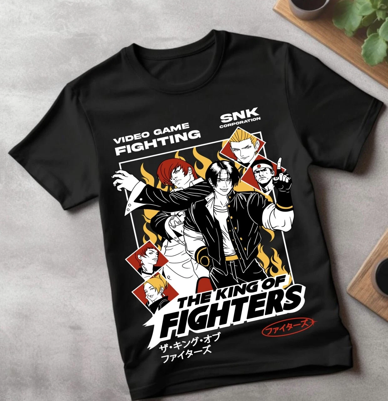T-shirt Street Fighter - Design Juri Han, Chun-Li, Cammy, Ken - Toutes Tailles - Neuf
