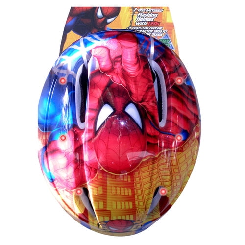 Street Flyers Spider-man Toddler Light Up Helmet