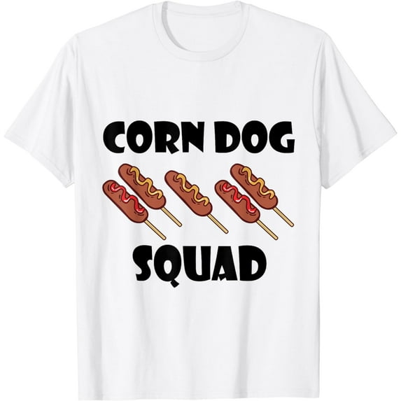 Street Food State Fair Corndog Lover Snack Corn Dog Squad T-Shirt