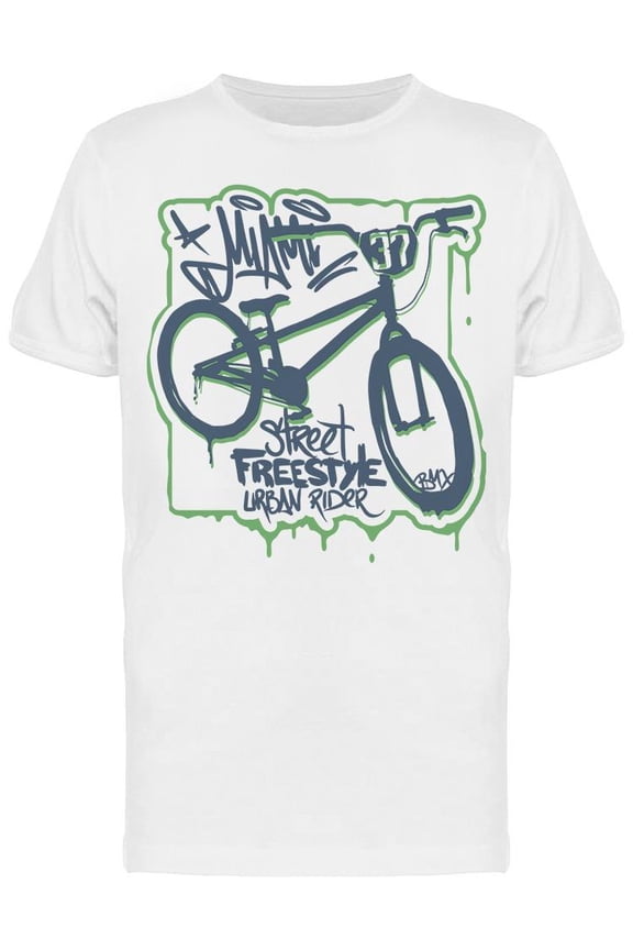 Street Freestyle Urban Rider T-Shirt Men -Image by Shutterstock, Male Medium