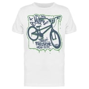 Street Freestyle Urban Rider T-Shirt Men -Image by Shutterstock, Male Medium
