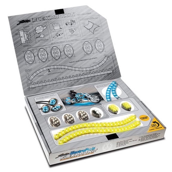 Street Fx Lighting 1044658 Street-fx Epod-pro Kit-yellow-chrome-m/C