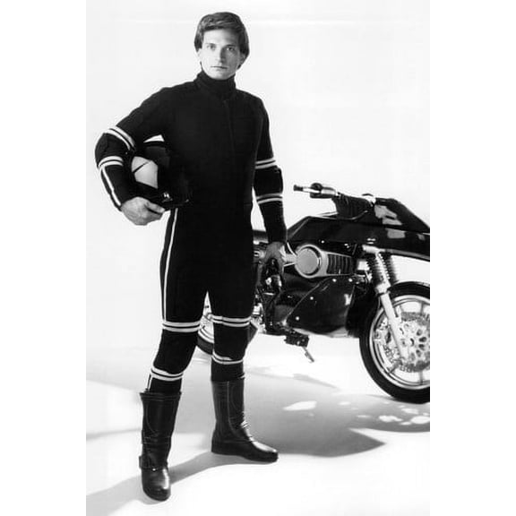 Street Hawk Rex Smith 24x36 Poster with bike from cult tv series