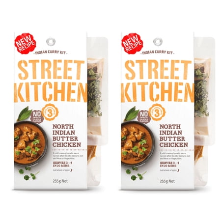 Street Kitchen Indian Butter Chicken Kit, 2-Pack 9 oz. Package