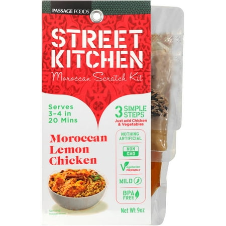 (2 Pack) Street Kitchen Morrocan Spiced Lemon Chicken Kit, 9 oz