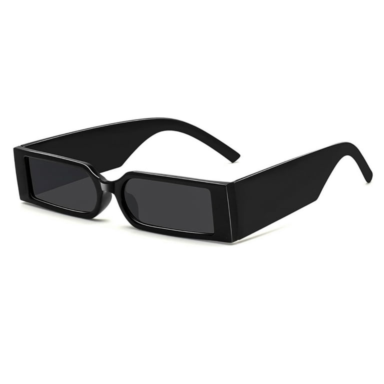 Street Knitted Slim Lightweight Hip Hop Fashion Sunglasses, Black
