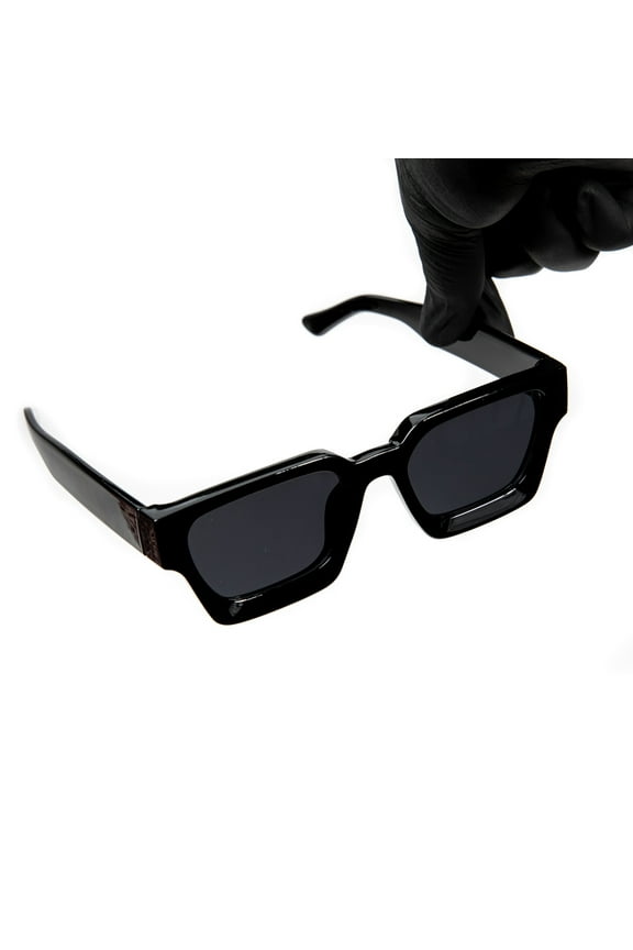 UV Protection Hip Hop Fashion Sunglasses, Black, Men's