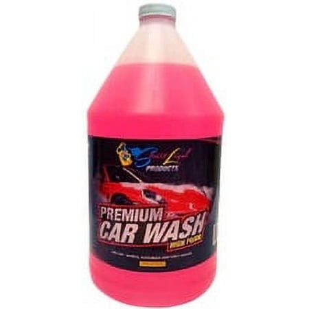 Street Legal Concentrate Premium Car Wash and Wax 1 Gallon PH Balanced Soap High Foam