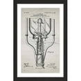 thumbnail image 1 of "Street Light 1904 Old Paper" Framed Painting Print, 1 of 4