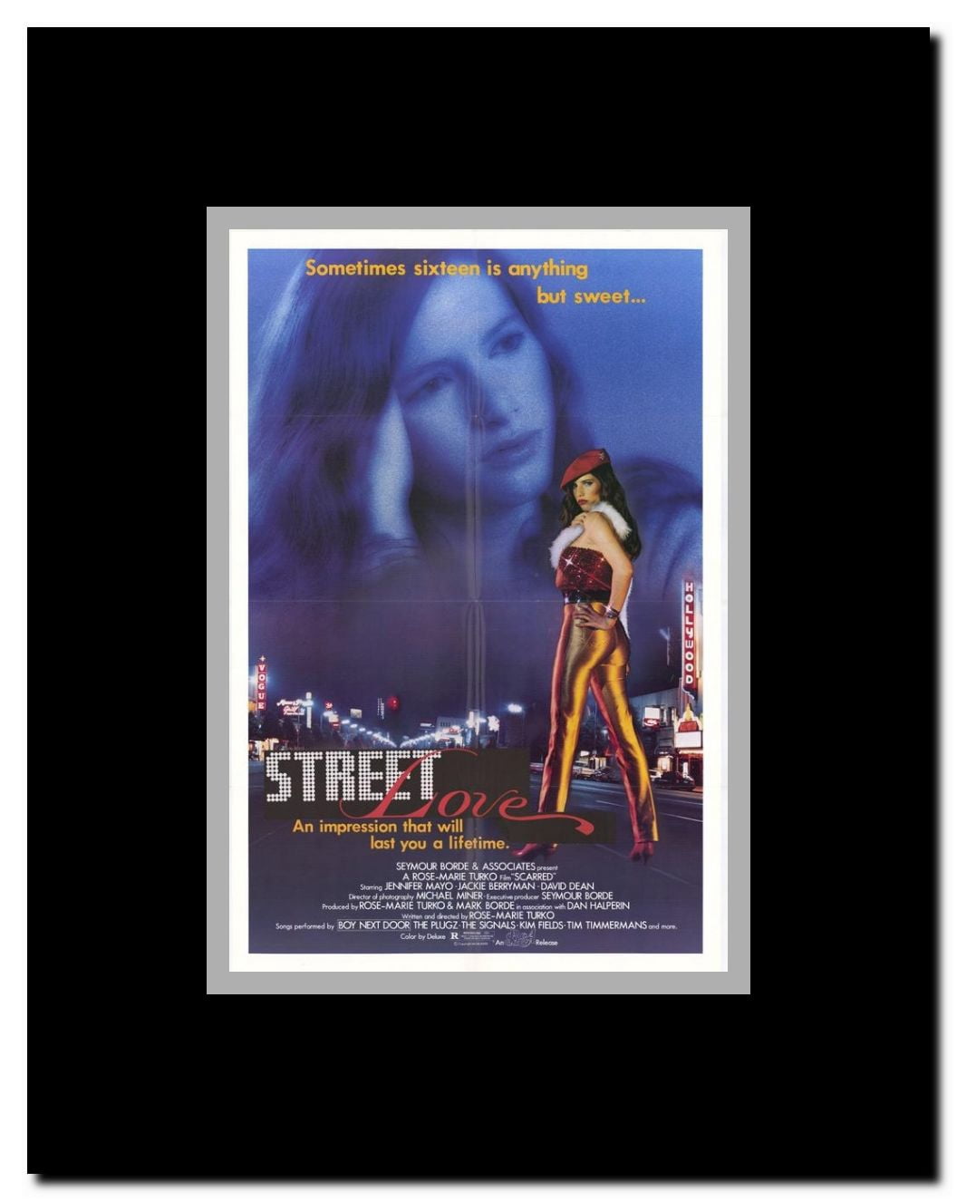 Street Love Framed Movie Poster