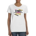 thumbnail image 1 of Street Lovely Style Shaped T-Shirt Women -Image by Shutterstock, Female Small, 1 of 4