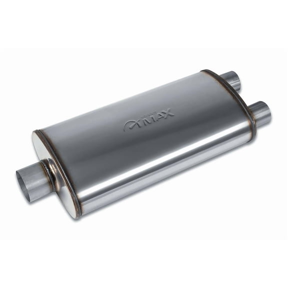 Street Max 5 X 11 Oval Body Center/Dual Muffler