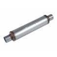 thumbnail image 1 of Street Max - SM10425 4" Round Body Muffler - 2.25" Center In / 2.25" Center Out, 1 of 3