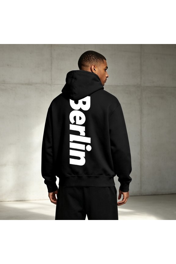Street Mens Hoodie Sweatshirt For Everyday Comfort And Style