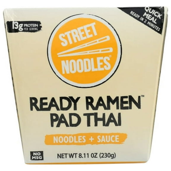 Street Noodles Ready Ramen Pad Thai 6 Pack