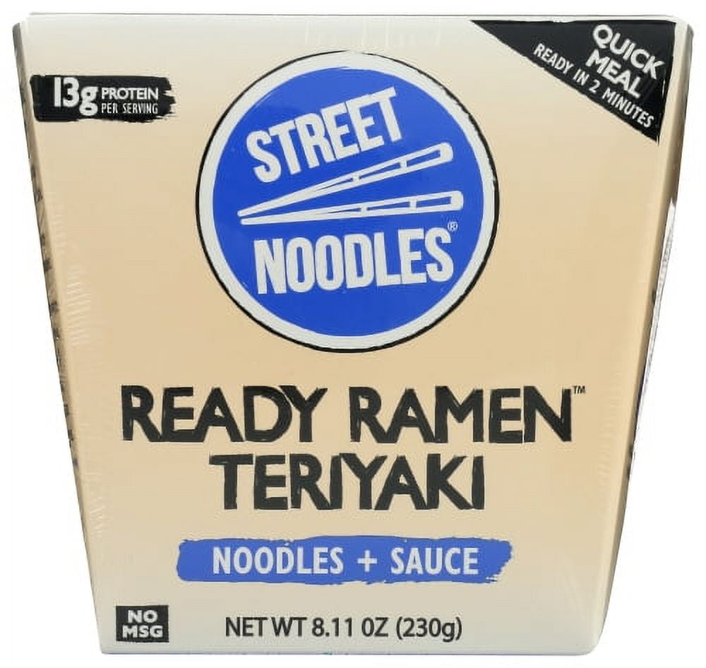 Street Noodles Ready Ramen Teriyaki 6 Pack