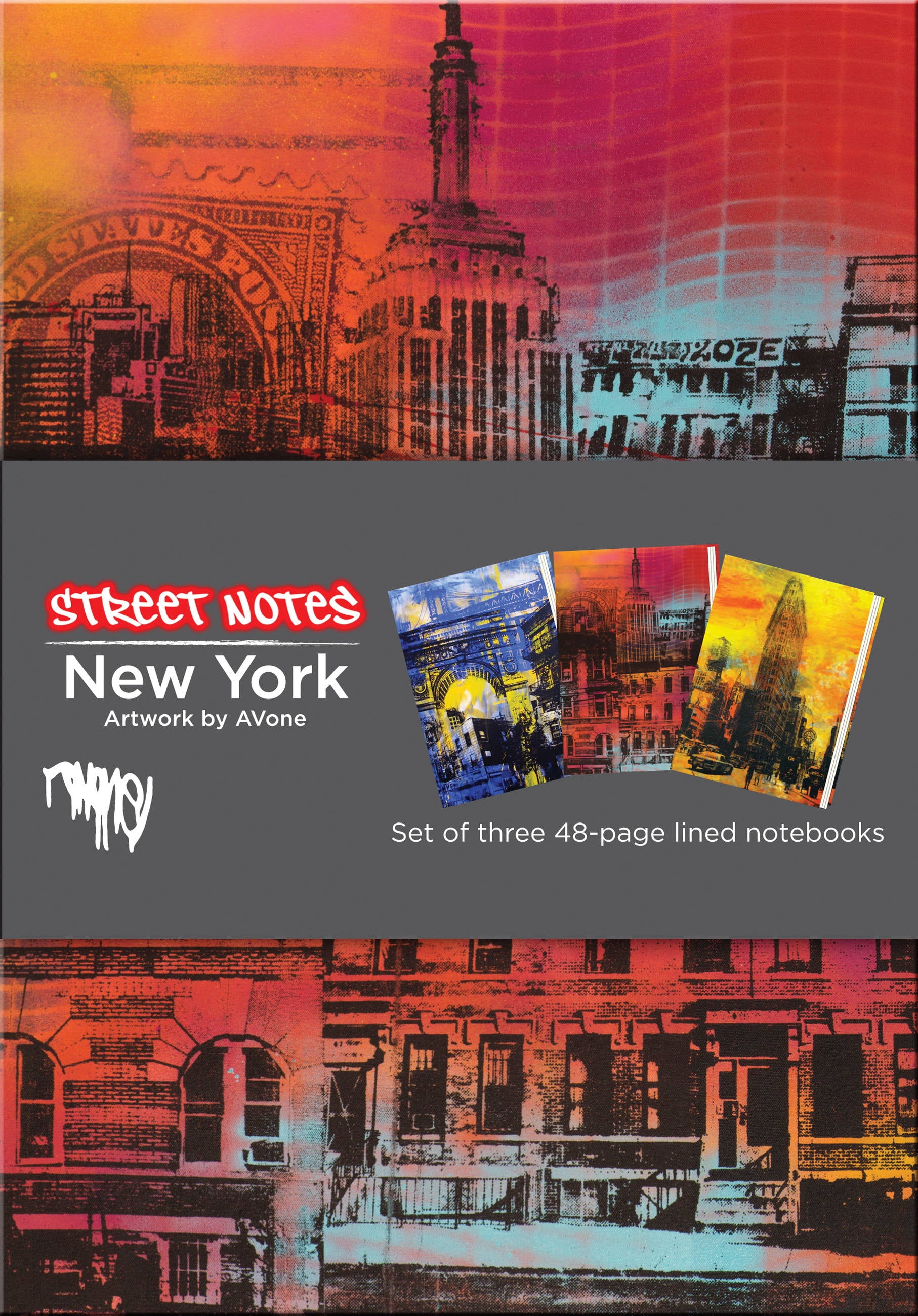 Note Steert Street Notes-New York : Set of three 48-page lined notebooks (Diary ...