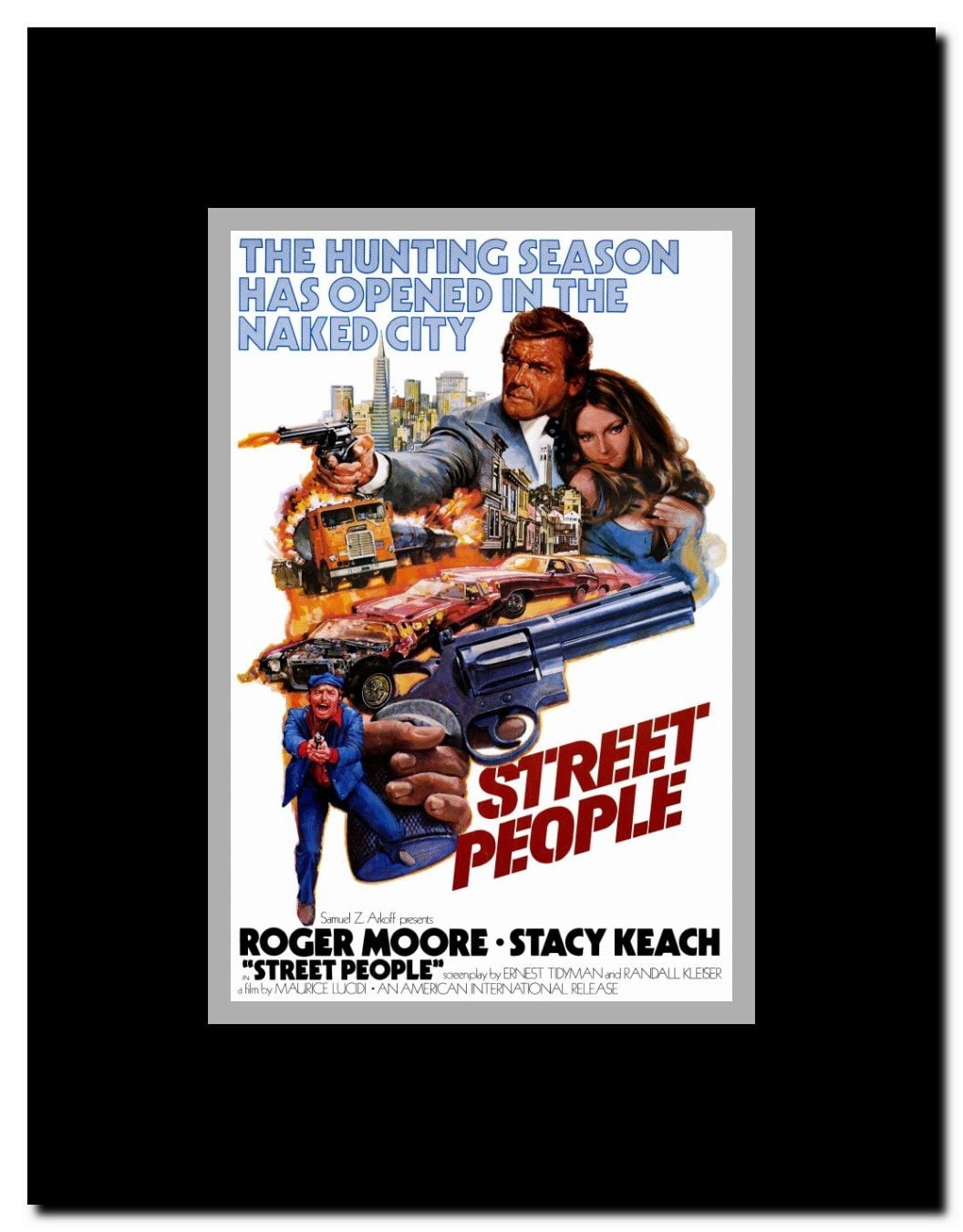 Street People Framed Movie Poster