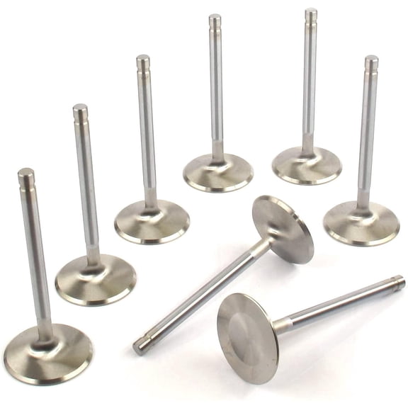 Street Performance Stainless Steel Valves 1.60" Exhaust & 2.02" Intakes compatible with Chevrolet GMC 305 400 350 327