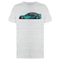 thumbnail image 1 of Street Race Car T-Shirt Men -Image by Shutterstock, Male Small, 1 of 2