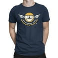 thumbnail image 1 of Street Racing Team - Retro Moto Racer Emoji Men's T-shirt, 1 of 4