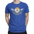 thumbnail image 1 of Street Racing Team - Retro Moto Racer Emoji Men's T-shirt, 1 of 4
