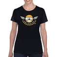 thumbnail image 1 of Street Racing Team - Retro Moto Racer Emoji Women's T-shirt, 1 of 4