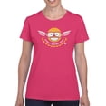 thumbnail image 1 of Street Racing Team - Retro Moto Racer Emoji Women's T-shirt, 1 of 4