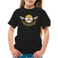 thumbnail image 1 of Street Racing Team - Retro Moto Racer Emoji Youth's T-shirt, 1 of 4