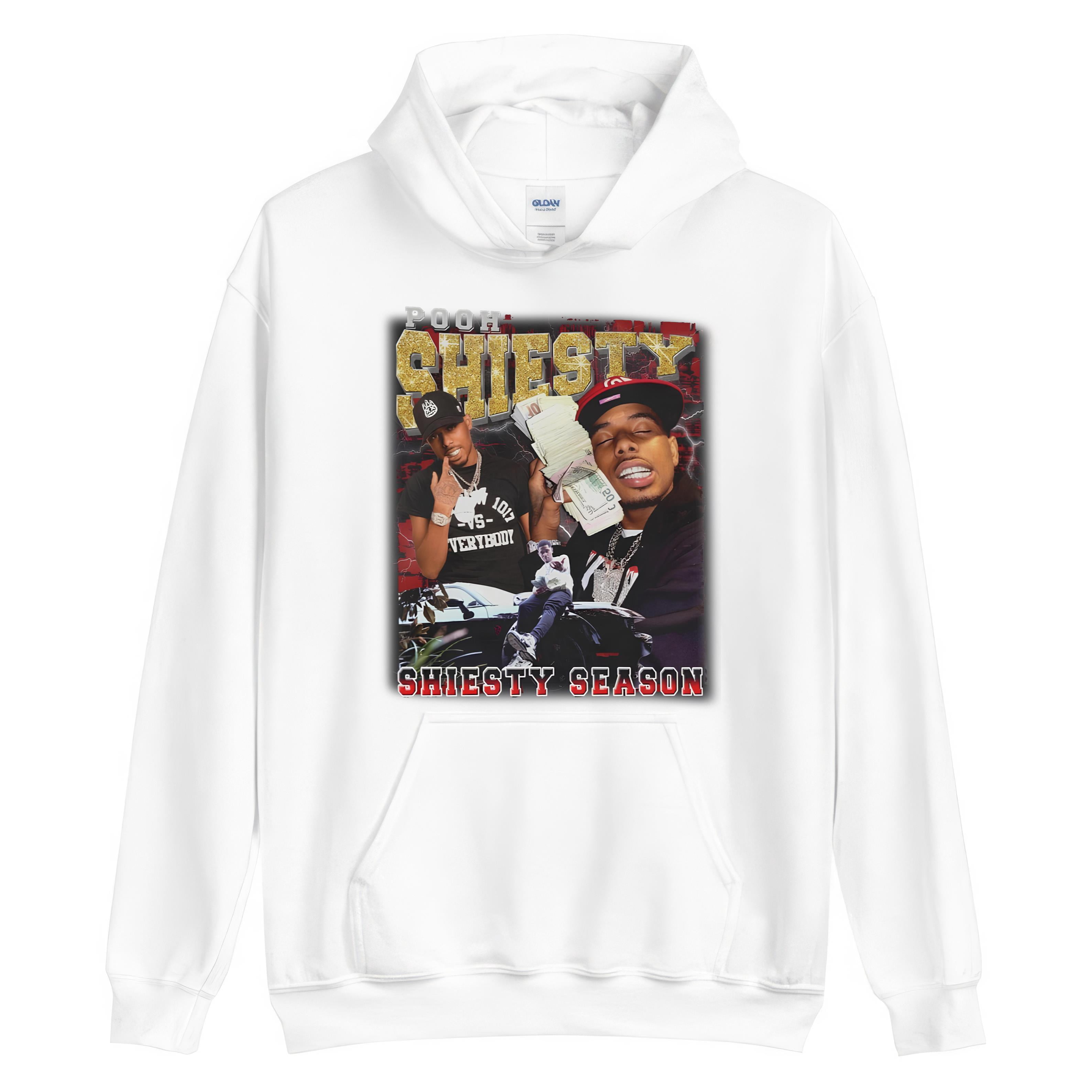 Gift Netted Rapper Cover Street Rap-Inspired Graphic Shirt – Shiesty Season Style Gift for Music ...