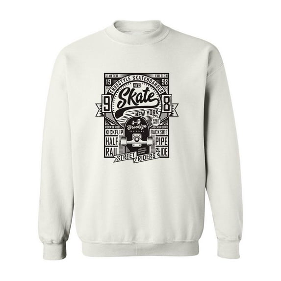Street Riders Design Sweatshirt Men -Image by Shutterstock, Male 3X-Large