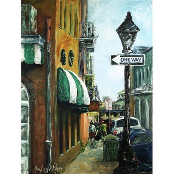 Street Scene Flag Garden Size