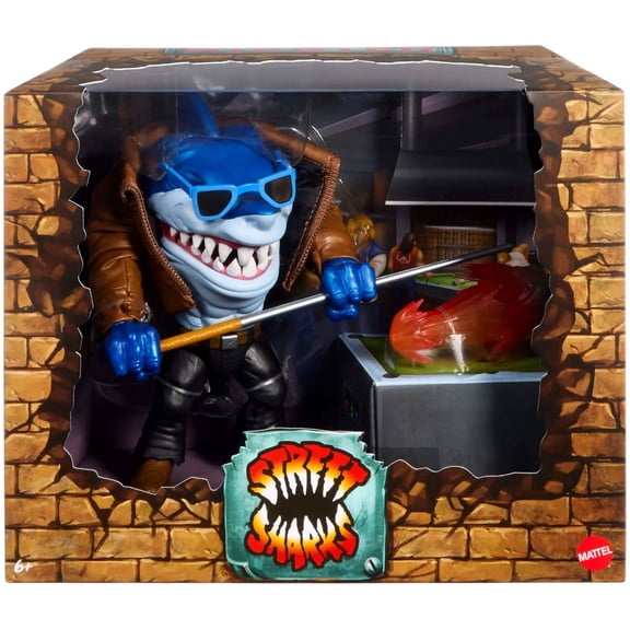 Street Sharks 30th Anniversary Ripster Action Figure (A Shark Among Us)