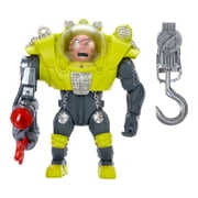 Street Sharks Dr. Piranoid Action Figure Toy, Half-Man Villain, 6-Inch Articulated, Speargun