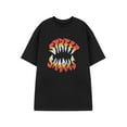 thumbnail image 1 of Street Sharks Mens Black Short Sleeved T-Shirt, 1 of 5