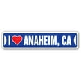 thumbnail image 1 of Street Sign - I Love Anaheim, California, 1 of 1