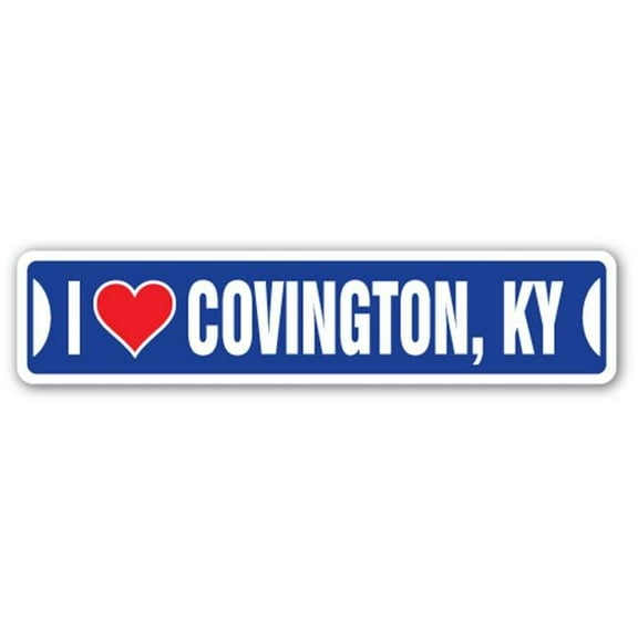 Street Sign - I Love Covington, Kentucky