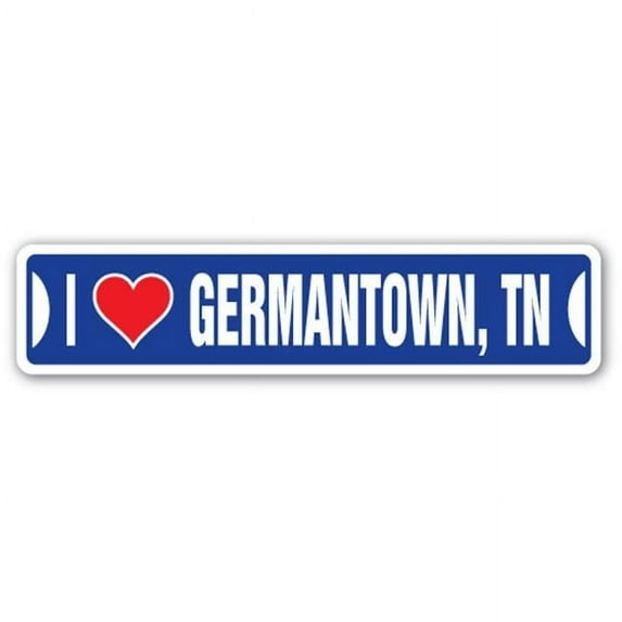 Street Sign - I Love Germantown, Tennessee